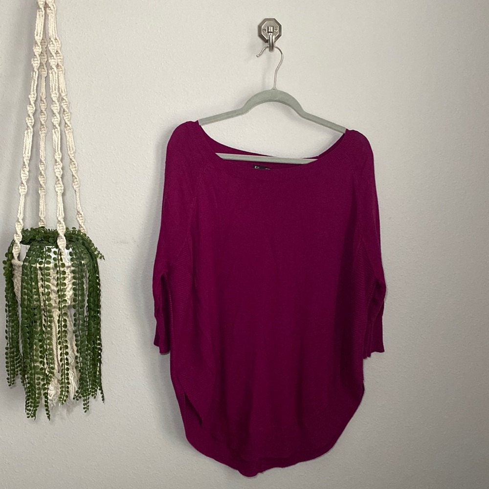 EXPRESS - PURPLE SWEATER - Picture 2 of 7
